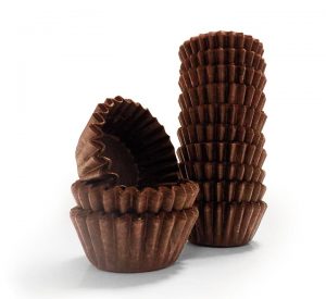 Embalajes Pastor | Envases Pastelería - Cápsulas Uso Repostería Pergamino Marrón